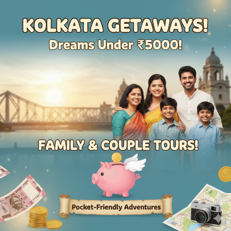 tour packages below 5000 from kolkata