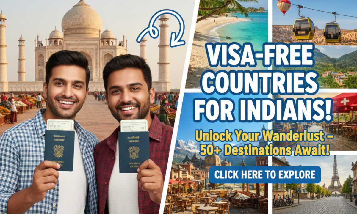 visa free countries for Indians