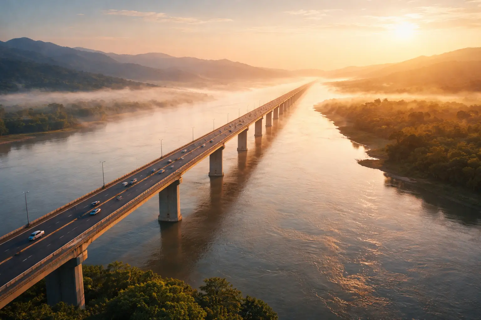 longest bridge of India