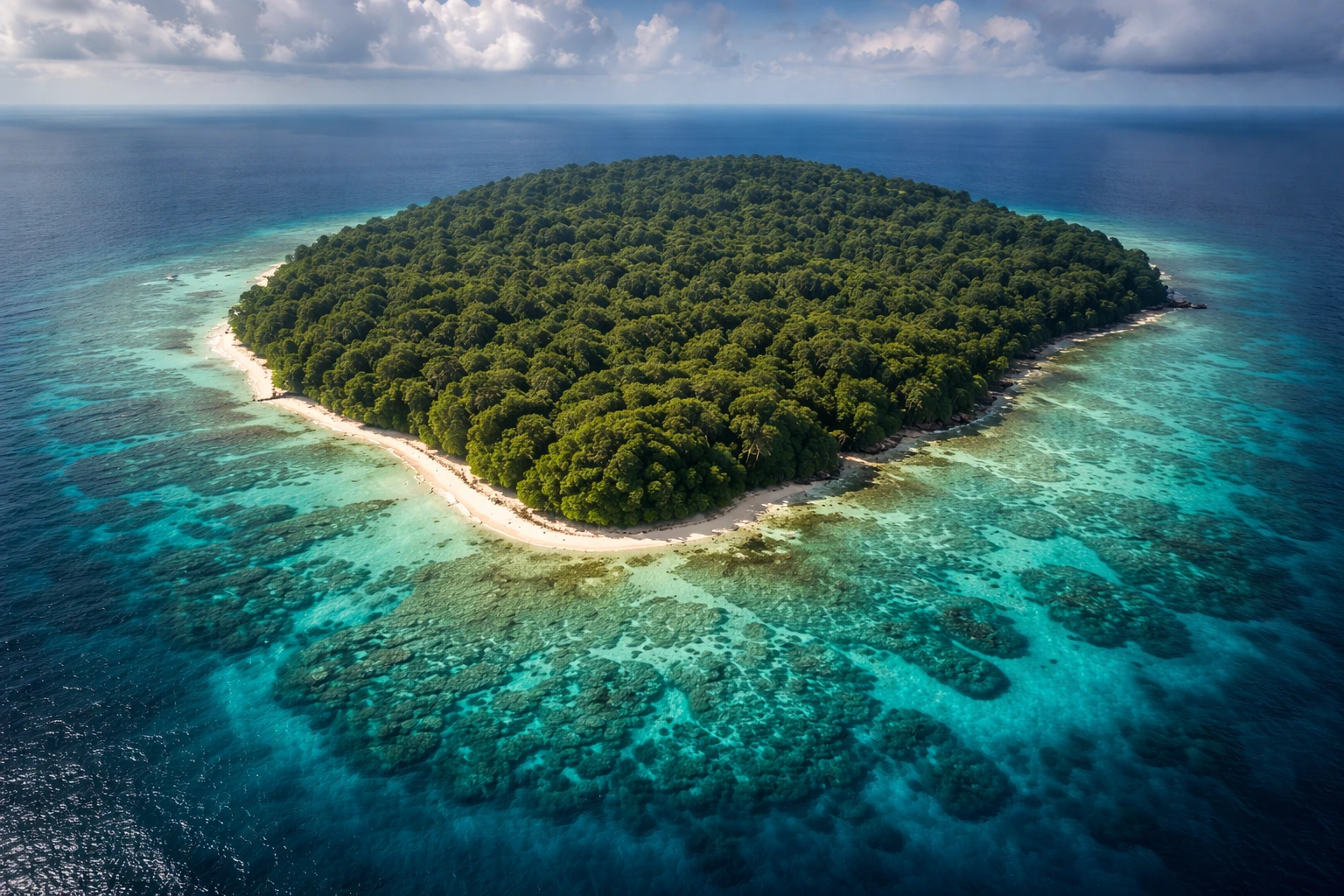 North Sentinel Island in India