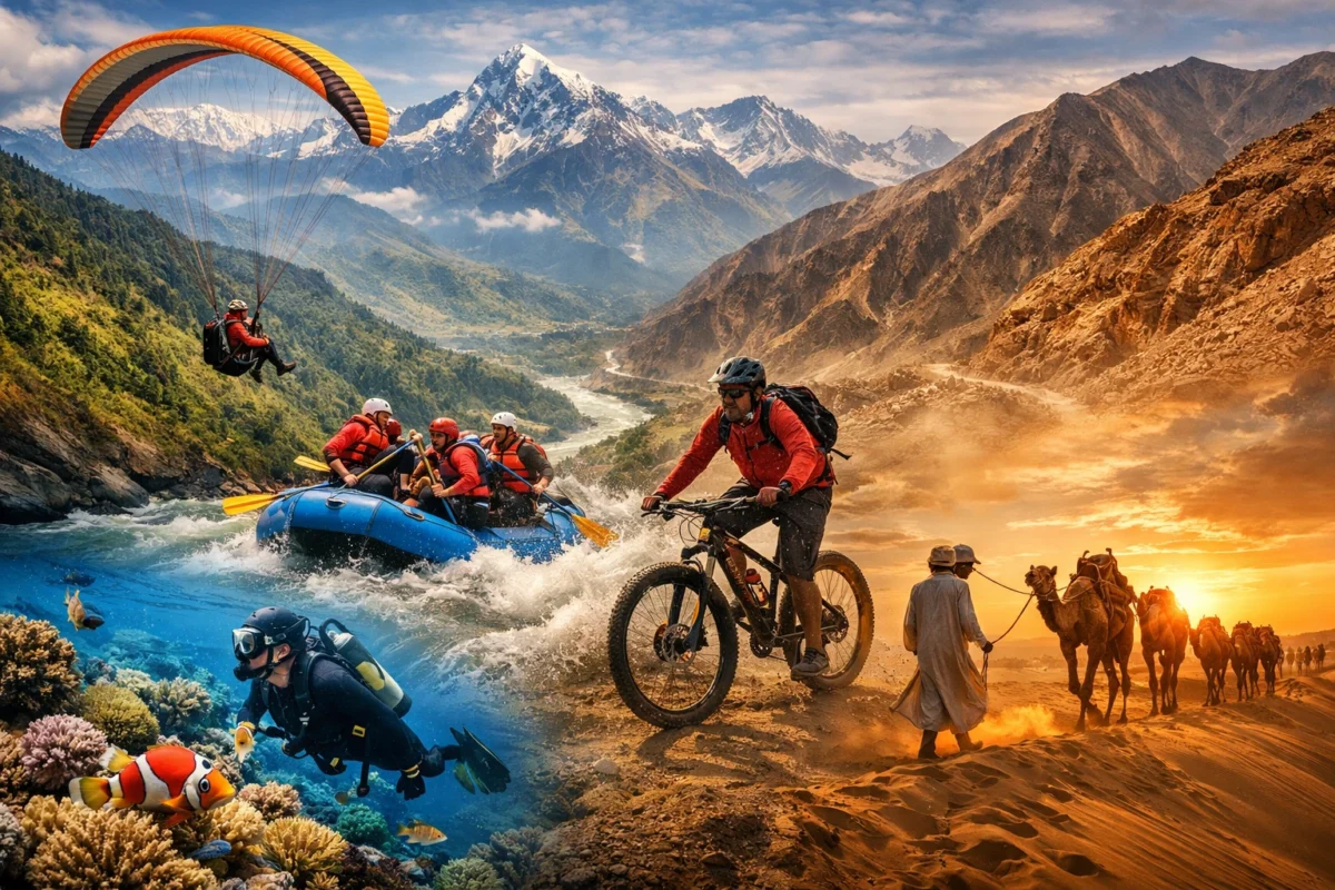 best adventure destinations in india